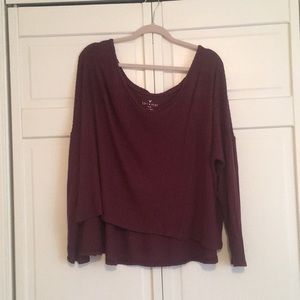 Long sleeve comfy top!